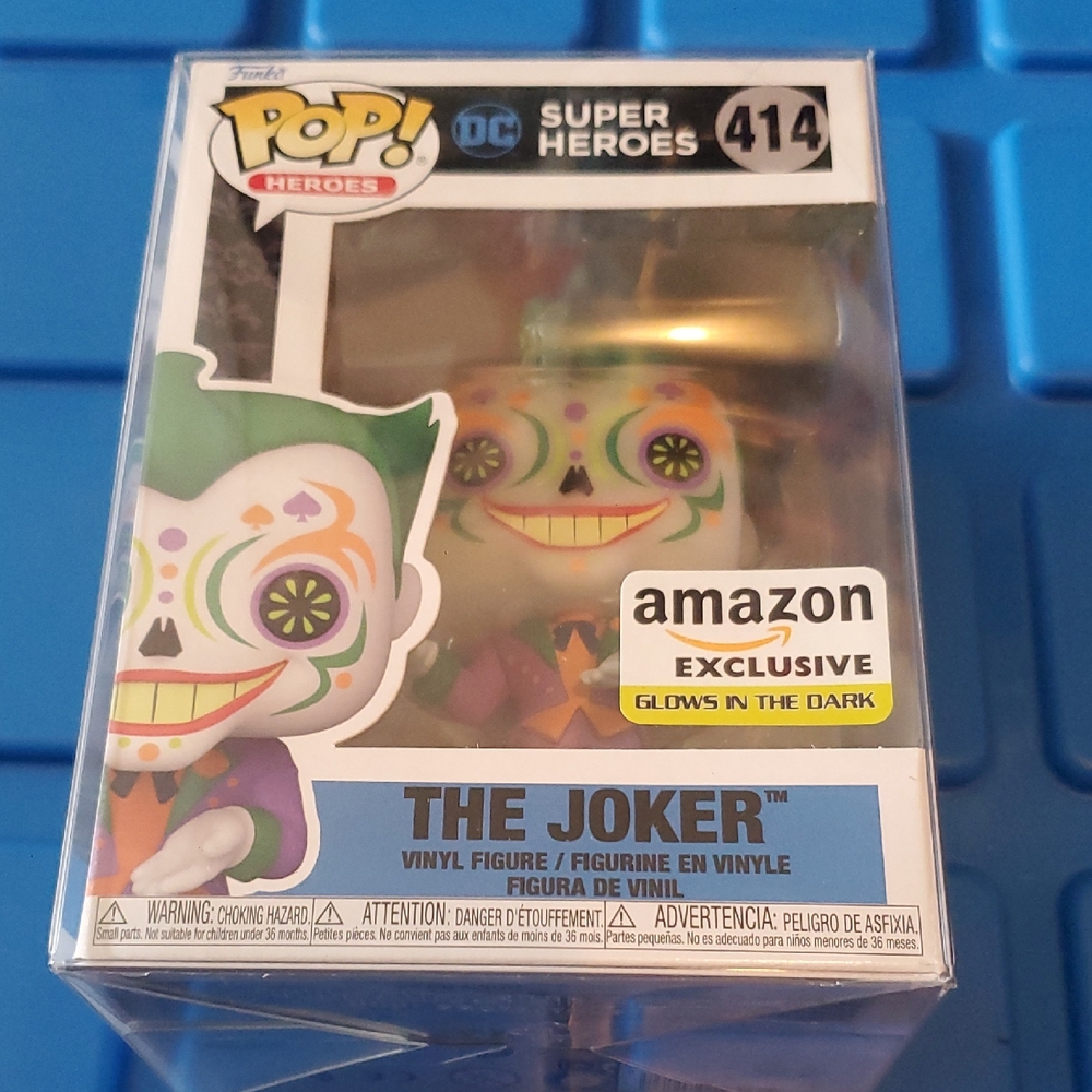 Dc Super Heros The Joker #414 Funko Pop Amazon Exclusive